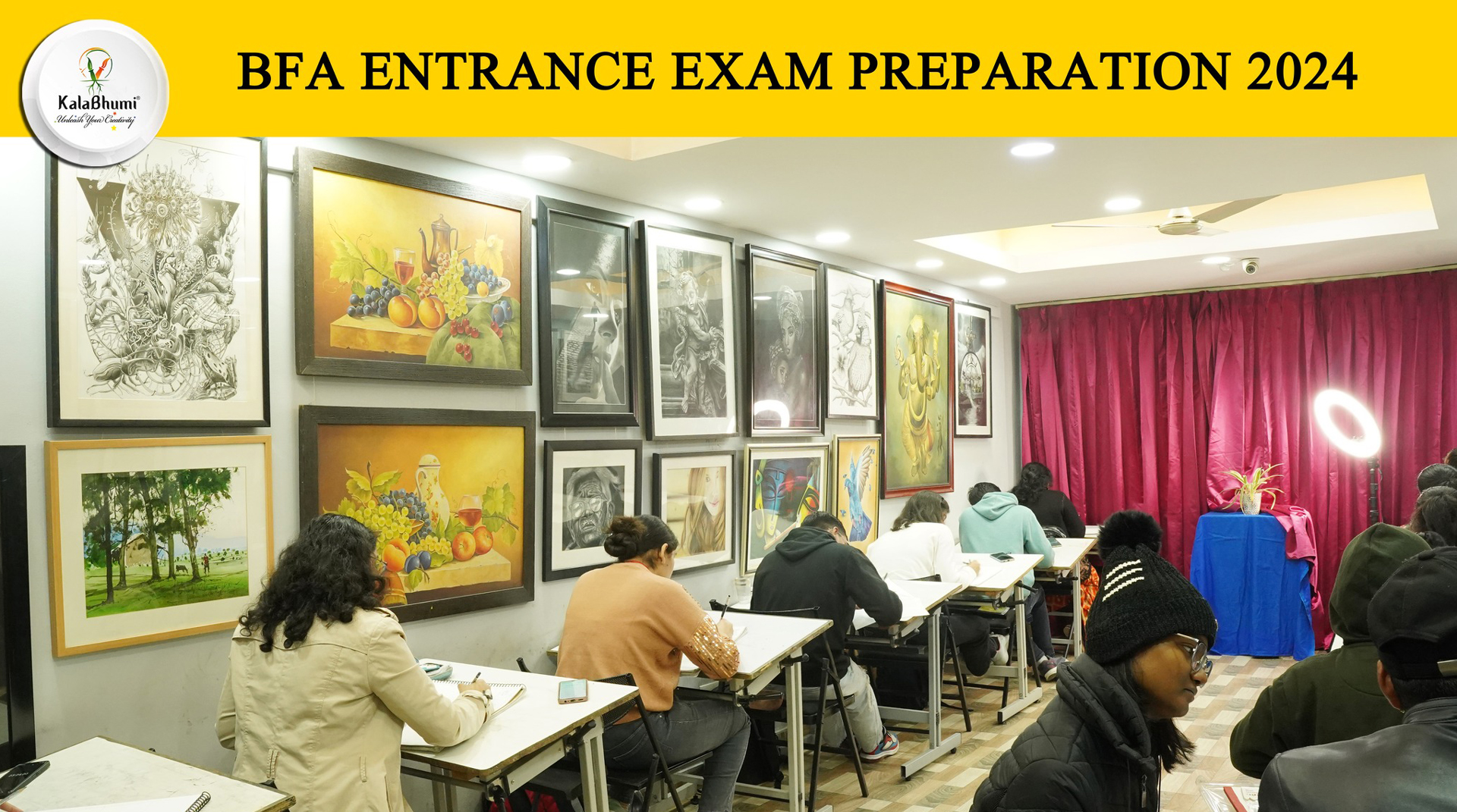 BFA Entrance Exam preparation